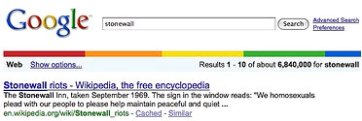 2009-look Google rainbow search bar