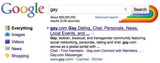 2011-look Google rainbow search box