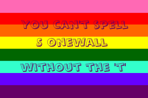 Stonewall with the T